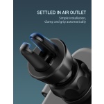 LDNIO βάση smartphone αυτοκινήτου MG10 για αεραγωγούς, μαύρη - Image 3