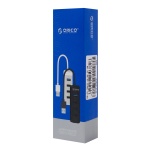 ORICO USB hub TWU32-4A, 4x θυρών, USB 3.0, 5Gbps, USB σύνδεση, έξτρα τροφοδοσία, μαύρο - Image 4