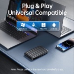 ORICO θήκη για 2.5" SATA HDD/SSD 2520U3-V1, 5Gbps, μαύρη - Image 4