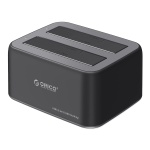 ORICO docking station για 2.5" ή 3.5" SATA HDD/SSD 6829C3-V1, 2 θέσεων, 5Gbps, μαύρο