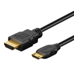GOOBAY καλώδιο mini HDMI σε HDMI 74088 με Ethernet, 4K/60Hz, 10.2 Gbps, 5m, μαύρο