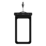 USAMS αδιάβροχη θήκη smartphone US-YD011, έως 7", IPX8, μαύρη