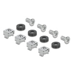 DELOCK cable management 81555 για rack 19"/1U, πλαστικό/μεταλλικό, μαύρο - Image 3