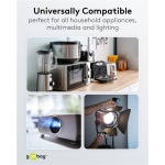 GOOBAY μπαλαντέζα προέκταση ρεύματος 93094, schuko, 3x 1.5mm², 5m, μαύρη - Image 4