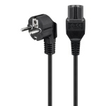 GOOBAY καλώδιο τροφοδοσίας 93277, γωνιακό, 0.75mm², 2m, μαύρο - Image 2