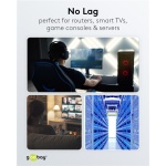 GOOBAY καλώδιο δικτύου 93787, CAT 6A S/FTP, 500MHz, copper, 3m, μαύρο - Image 5