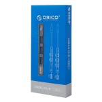 ORICO USB hub AH-A13, 4x θυρών, USB 3.0, 5Gbps, USB σύνδεση, γκρι - Image 3