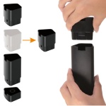 BRATECK ραφιέρα δαπέδου AMS-5L με ροδάκια, 3 ράφια, 50x33x63.5cm, έως 10kg, μαύρη - Image 3