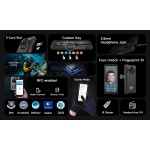 ULEFONE smartphone Armor X16, 6.56", 6/128GB, 10360mAh, IP68/IP69K/MIL-STD-810H, μαύρο - Image 5