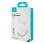 USAMS earphones με θήκη φόρτισης ID25, TWS, Φ13mm, 30/230mAh, λευκά - Image 4