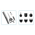 BRUNO κουρευτική μηχανή 4 σε 1 BRN-0023, wet & dry, 6 εξαρτήματα, μαύρη - Image 2