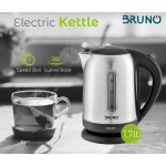 BRUNO ηλεκτρικός βραστήρας BRN-0029, 2200W, 1.7lt, βάση 360° - Image 2