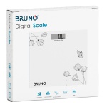 BRUNO ψηφιακή ζυγαριά BRN-0055, έως 180kg, λευκή - Image 2