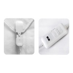 BRUNO ηλεκτρική κουβέρτα BRN-0064, μονή, 150x80cm, 60W, με χειριστήριο - Image 2