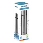 BRUNO θερμός BRN-0069, με καπάκι-κύπελλο, anti-slip, 1000ml, ασημί - Image 4