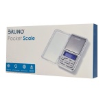 BRUNO μίνι ζυγαριά ακριβείας BRN-0076, έως 500g, ασημί - Image 3