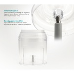 BRUNO πολυκόπτης BRN-0082, 2 ταχύτητες, 400W, 500ml, 4 λεπίδες, λευκός - Image 5