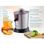 BRUNO ηλεκτρικός στίφτης BRN-0096, συνεχούς ροής, 600W, inox-μαύρο - Image 2