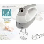 BRUNO μίξερ χειρός BRN-0110, 500W, 5 ταχύτητες & turbo, λευκό - Image 3