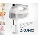 BRUNO μίξερ χειρός BRN-0110, 500W, 5 ταχύτητες & turbo, λευκό - Image 5