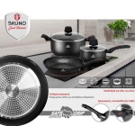 BRUNO τηγάνι Granit Premium BRN-0114 με αντικολλητική επίστρωση, 28cm - Image 4