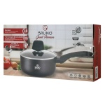 BRUNO γαλατιέρα Granit Premium BRN-0118 με αντικολλητική επίστρωση, 18cm - Image 5