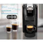 BRUNO καφετιέρα espresso 3 σε 1 BRN-0124, 1450W, 19 bar, μαύρη - Image 3