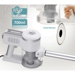 BRUNO ηλεκτρική σκούπα 2 σε 1 BRN-0133, 600W, λευκή-ασημί - Image 3