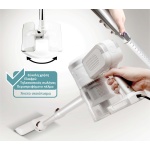 BRUNO ηλεκτρική σκούπα 2 σε 1 BRN-0133, 600W, λευκή-ασημί - Image 4