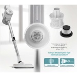 BRUNO ηλεκτρική σκούπα 2 σε 1 BRN-0133, 600W, λευκή-ασημί - Image 5