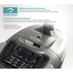 BRUNO ηλεκτρική σκούπα BRN-0136, 800W, 3.5lt, γκρι - Image 3