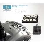 BRUNO ηλεκτρική σκούπα BRN-0136, 800W, 3.5lt, γκρι - Image 5