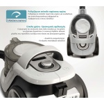 BRUNO ηλεκτρική σκούπα BRN-0137, 800W, 3lt, κυκλωνική, λευκή - Image 3