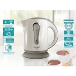 BRUNO βραστήρας νερού BRN-0141, 1L, 1100W, λευκό-γκρι - Image 2