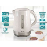 BRUNO βραστήρας νερού BRN-0142, 1.7L, 2200W, λευκό-γκρι - Image 2