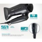 BRUNO σεσουάρ μαλλιών BRN-0153, 1600W, αναδιπλούμενη λαβή, μαύρο - Image 3