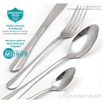 BRUNO σετ μαχαιροπίρουνα ανοξείδωτα Harmonia, ασημί, 16τμχ - Image 2