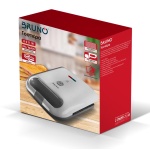 BRUNO τοστιέρα BRN-0164, 2 θέσεων, 800W, αντικολλητικές πλάκες, λευκή - Image 5