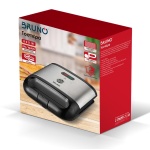 BRUNO τοστιέρα BRN-0165, 2 θέσεων, 800W, αντικολλητικές πλάκες, inox - Image 5