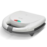 BRUNO τοστιέρα BRN-0166, 2 θέσεων, 800W, αντικολλητικές πλάκες, λευκή