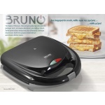 BRUNO τοστιέρα BRN-0167, 2 θέσεων, 800W, αντικολλητικές πλάκες, μαύρη - Image 2