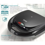 BRUNO τοστιέρα BRN-0167, 2 θέσεων, 800W, αντικολλητικές πλάκες, μαύρη - Image 3