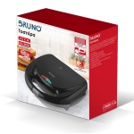BRUNO τοστιέρα BRN-0167, 2 θέσεων, 800W, αντικολλητικές πλάκες, μαύρη - Image 5