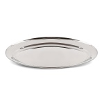 BRUNO ανοξείδωτη πιατέλα σερβιρίσματος BRN-0178, οβάλ, 40εκ.
