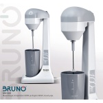 BRUNO φραπεδιέρα επιτραπέζια BRN-0182 100W με δοχείο 450ml, λευκή-γκρι - Image 4