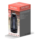 BRUNO ηλεκτρική εντομοπαγίδα BRN-0185 με UV λυχνία, 6W, μαύρη - Image 3