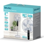 BRUNO ανεμιστήρας προηγμένων λειτουργιών BRN-0189 με τηλεχειριστήριο, 45W, Φ43εκ x 130εκ, λευκός - Image 5
