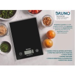 BRUNO ψηφιακή ζυγαριά κουζίνας BRN-0208, 1gr/5kg, Scale in Black - Image 3