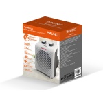 BRUNO 2 σε 1 αερόθερμο δωματίου BRN-0211, 2000W, με ανεμιστήρα, λευκό - Image 5