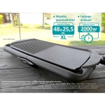 BRUNO ηλεκτρική ψησταριά BRN-0215, 2000W, 48x26εκ, με ρυθμιζόμενο θερμοστάτη - Image 2